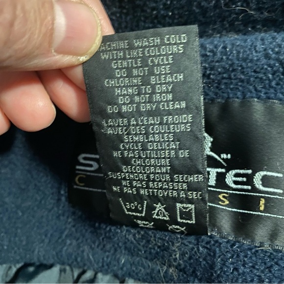 Stormtech Classic Vest Equestrian Embroidered Logo Size Large Fleece Faux Suede - Picture 7 of 10